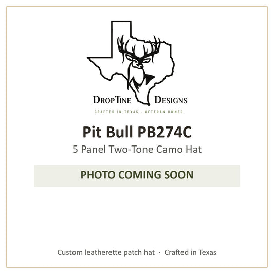 Photo coming soon: Pit Bull PB274C 5 Panel Two-Tone Camo Hat