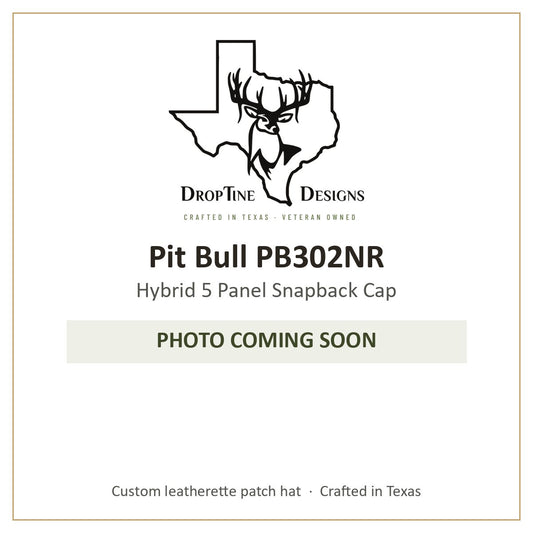 Photo coming soon: Pit Bull PB302NR Hybrid 5 Panel Snapback Cap