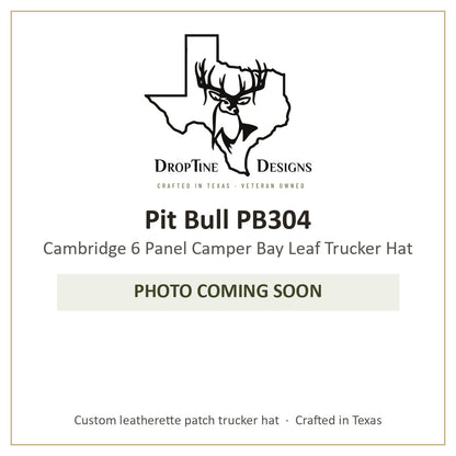 Photo coming soon: Pit Bull PB304 Cambridge 6 Panel Camper Bay Leaf Trucker Hat