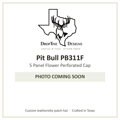 Photo coming soon: Pit Bull PB311F 5 Panel Flower Perforated Cap