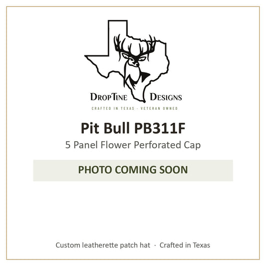 Photo coming soon: Pit Bull PB311F 5 Panel Flower Perforated Cap
