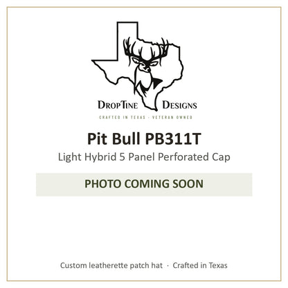 Photo coming soon: Pit Bull PB311T Light Hybrid 5 Panel Perforated Cap