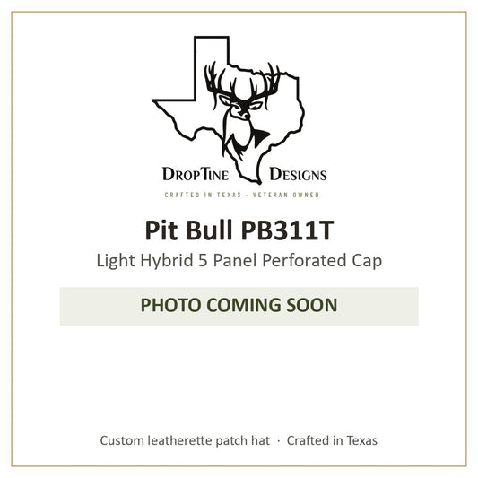 Photo coming soon: Pit Bull PB311T Light Hybrid 5 Panel Perforated Cap