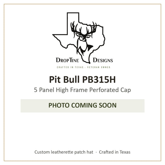 Photo coming soon: Pit Bull PB315H 5 Panel High Frame Perforated Cap