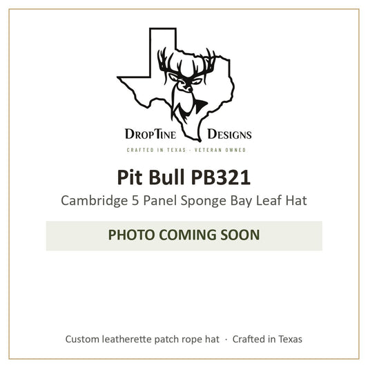 Photo coming soon: Pit Bull PB321 Cambridge 5 Panel Sponge Bay Leaf Hat