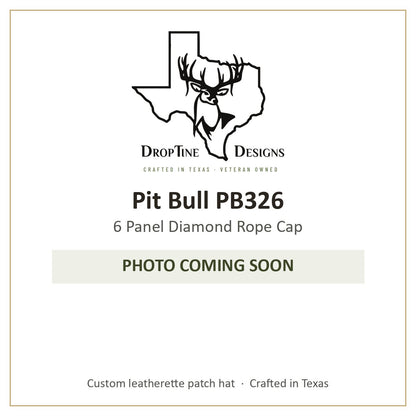 Photo coming soon: Pit Bull PB326 6 Panel Diamond Rope Cap