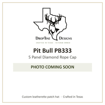 Photo coming soon: Pit Bull PB333 5 Panel Diamond Rope Cap