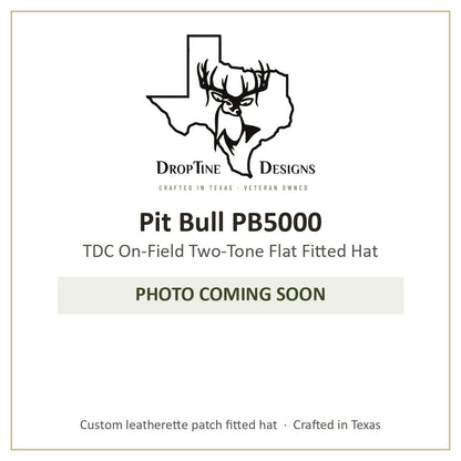 Photo coming soon: Pit Bull PB5000 TDC On-Field Two-Tone Flat Fitted Hat