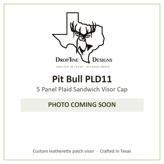 Photo coming soon: Pit Bull PLD11 5 Panel Plaid Sandwich Visor Cap