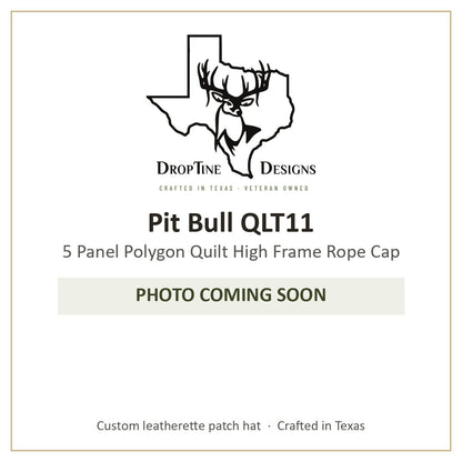 Photo coming soon: Pit Bull QLT11 5 Panel Polygon Quilt High Frame Rope Cap
