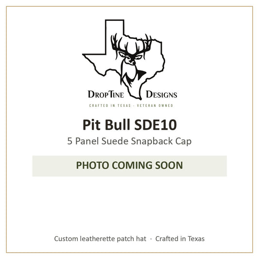 Photo coming soon: Pit Bull SDE10 5 Panel Suede Snapback Cap