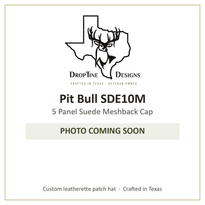 Photo coming soon: Pit Bull SDE10M 5 Panel Suede Meshback Cap