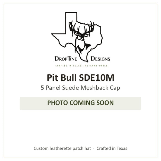 Photo coming soon: Pit Bull SDE10M 5 Panel Suede Meshback Cap