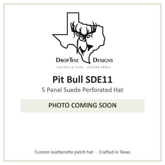 Photo coming soon: Pit Bull SDE11 5 Panel Suede Perforated Hat