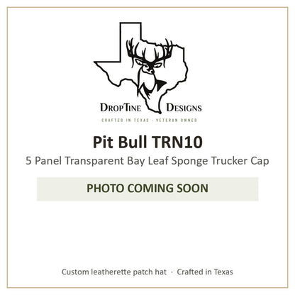 Photo coming soon: Pit Bull TRN10 5 Panel Transparent Bay Leaf Sponge Trucker Cap