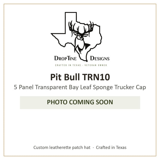 Photo coming soon: Pit Bull TRN10 5 Panel Transparent Bay Leaf Sponge Trucker Cap