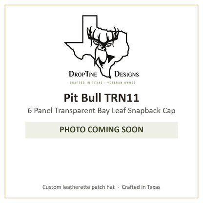 Photo coming soon: Pit Bull TRN11 6 Panel Transparent Bay Leaf Snapback Cap