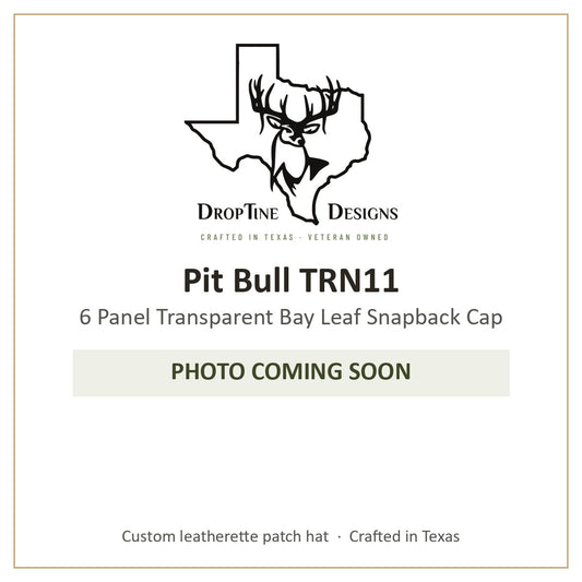Photo coming soon: Pit Bull TRN11 6 Panel Transparent Bay Leaf Snapback Cap