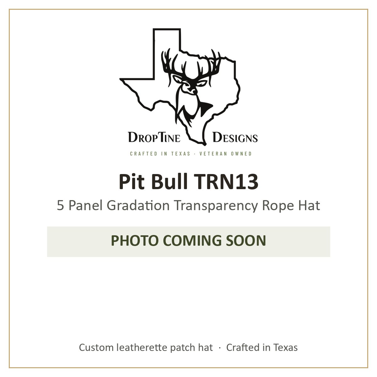 Photo coming soon: Pit Bull TRN13 5 Panel Gradation Transparency Rope Hat