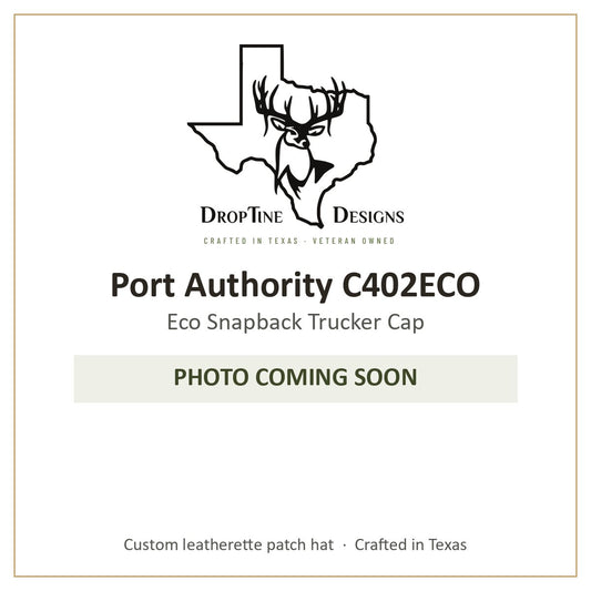 Photo coming soon: Port Authority C402ECO Eco Snapback Trucker Cap