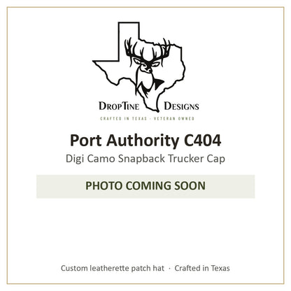 Photo coming soon: Port Authority C404 Digi Camo Snapback Trucker Cap