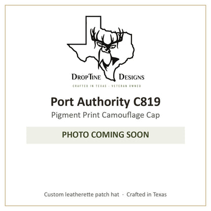 Photo coming soon: Port Authority C819 Pigment Print Camouflage Cap