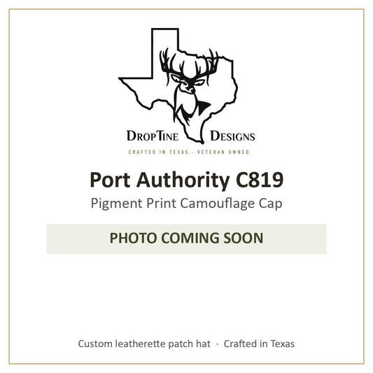 Photo coming soon: Port Authority C819 Pigment Print Camouflage Cap