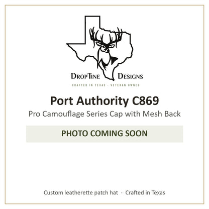 Photo coming soon: Port Authority C869 Pro Camouflage Series Cap with Mesh Back
