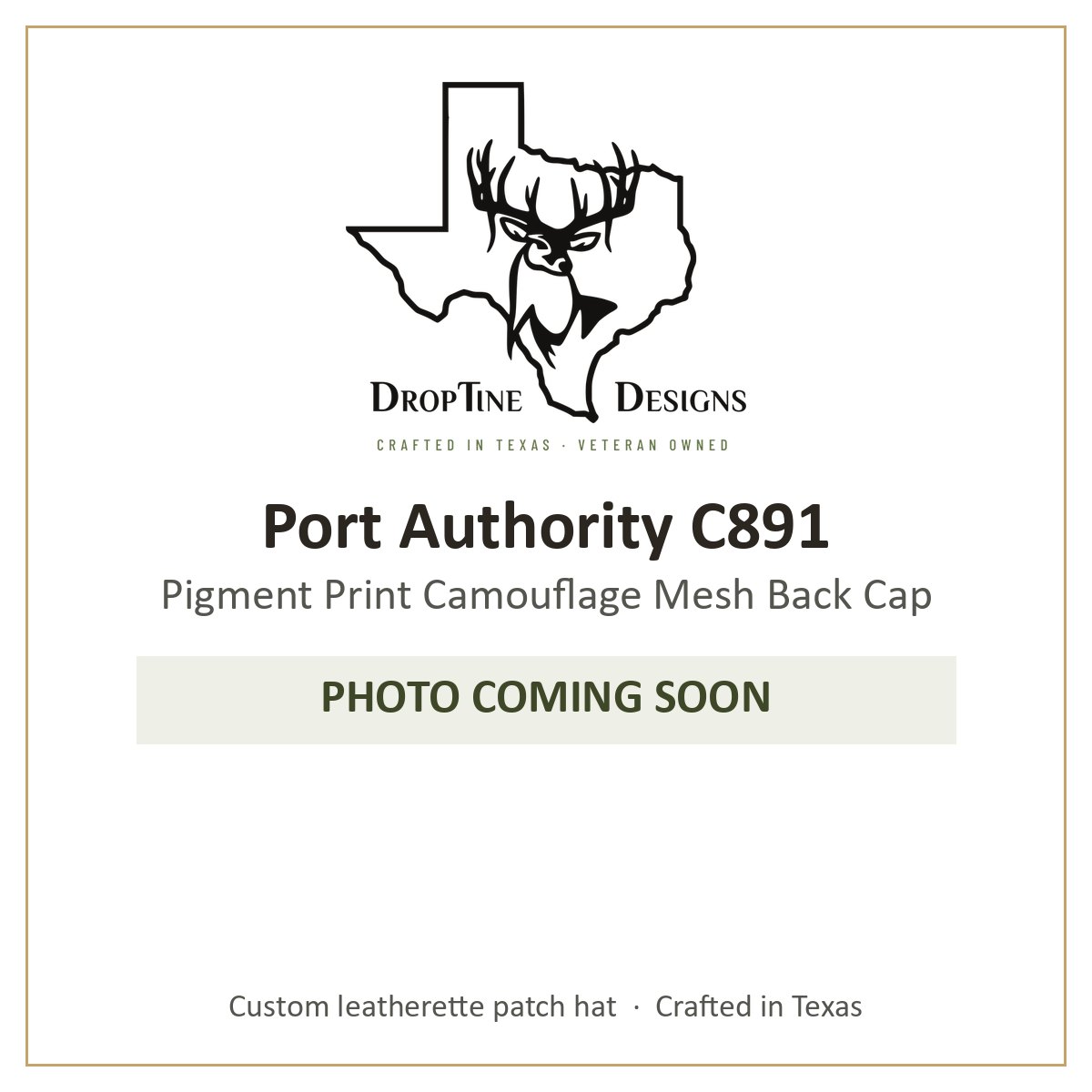 Photo coming soon: Port Authority C891 Pigment Print Camouflage Mesh Back Cap