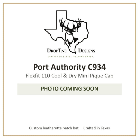 Photo coming soon: Port Authority C934 Flexfit 110 Cool & Dry Mini Pique Cap