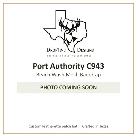 Photo coming soon: Port Authority C943 Beach Wash Mesh Back Cap