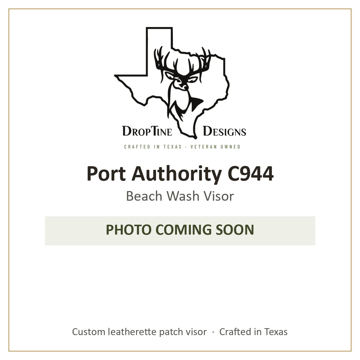 Photo coming soon: Port Authority C944 Beach Wash Visor