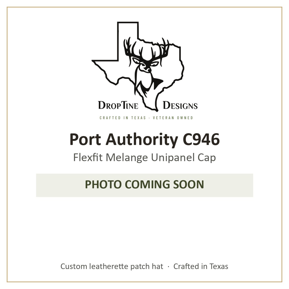 Photo coming soon: Port Authority C946 Flexfit Melange Unipanel Cap