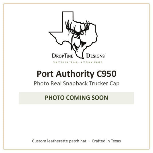 Photo coming soon: Port Authority C950 Photo Real Snapback Trucker Cap