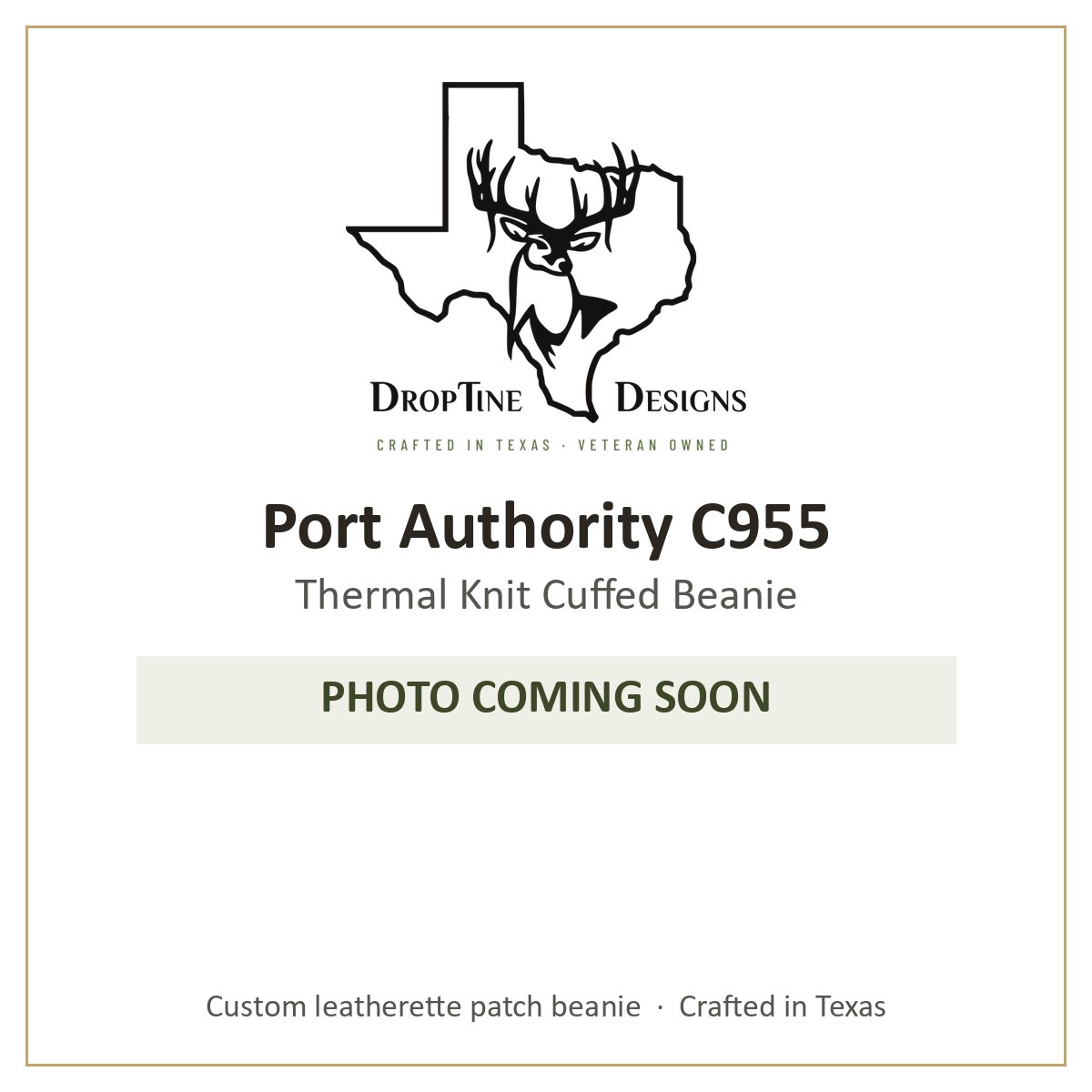 Photo coming soon: Port Authority C955 Thermal Knit Cuffed Beanie