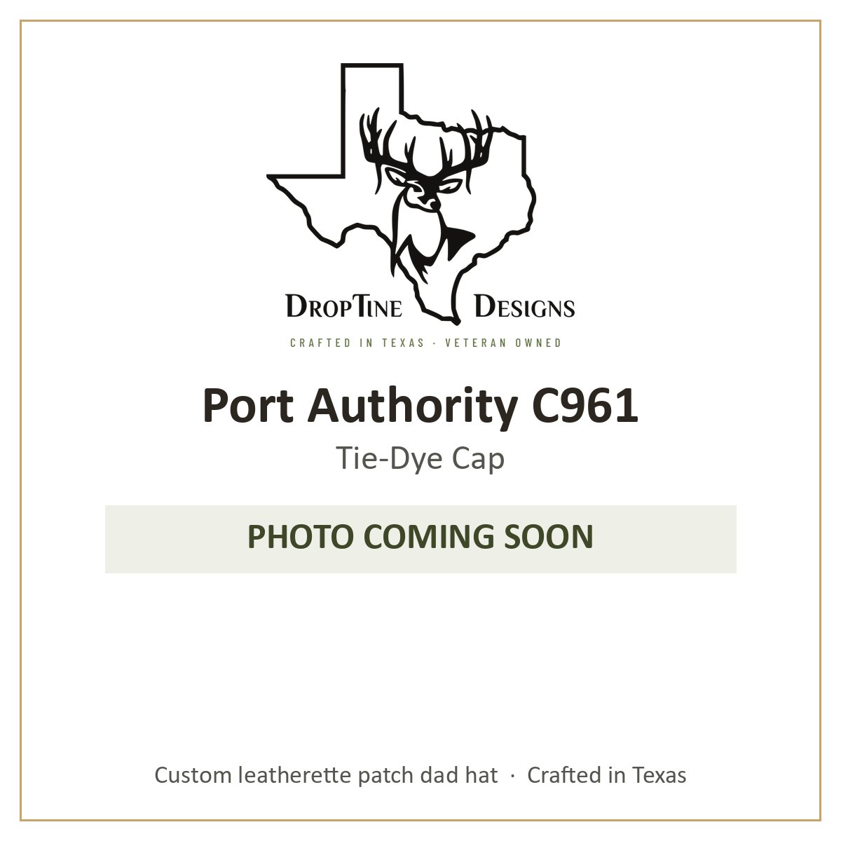 Photo coming soon: Port Authority C961 Tie-Dye Cap