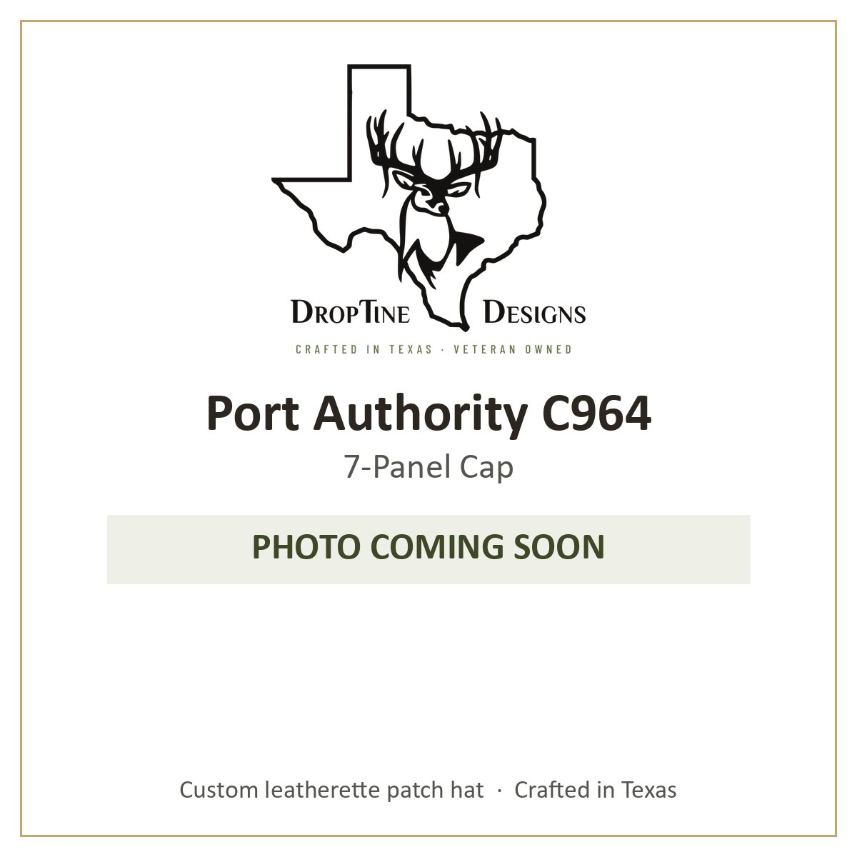 Photo coming soon: Port Authority C964 7-Panel Cap