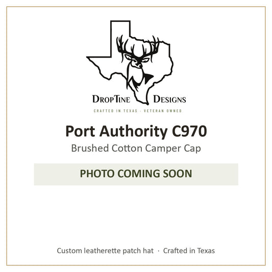 Photo coming soon: Port Authority C970 Brushed Cotton Camper Cap