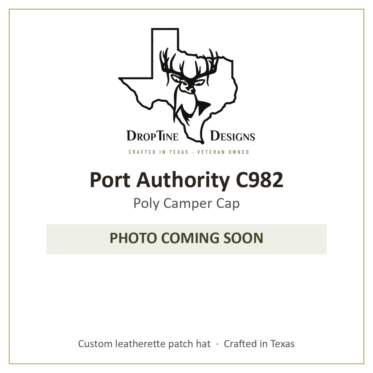 Photo coming soon: Port Authority C982 Poly Camper Cap