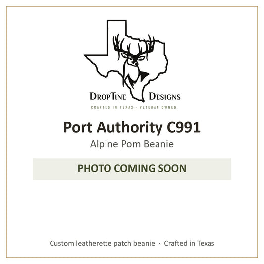 Photo coming soon: Port Authority C991 Alpine Pom Beanie