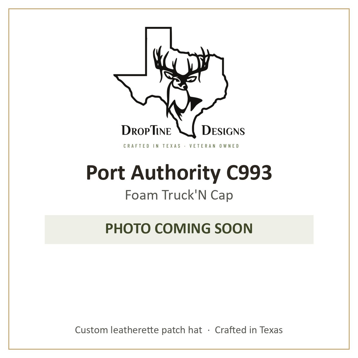 Photo coming soon: Port Authority C993 Foam Truck'N Cap
