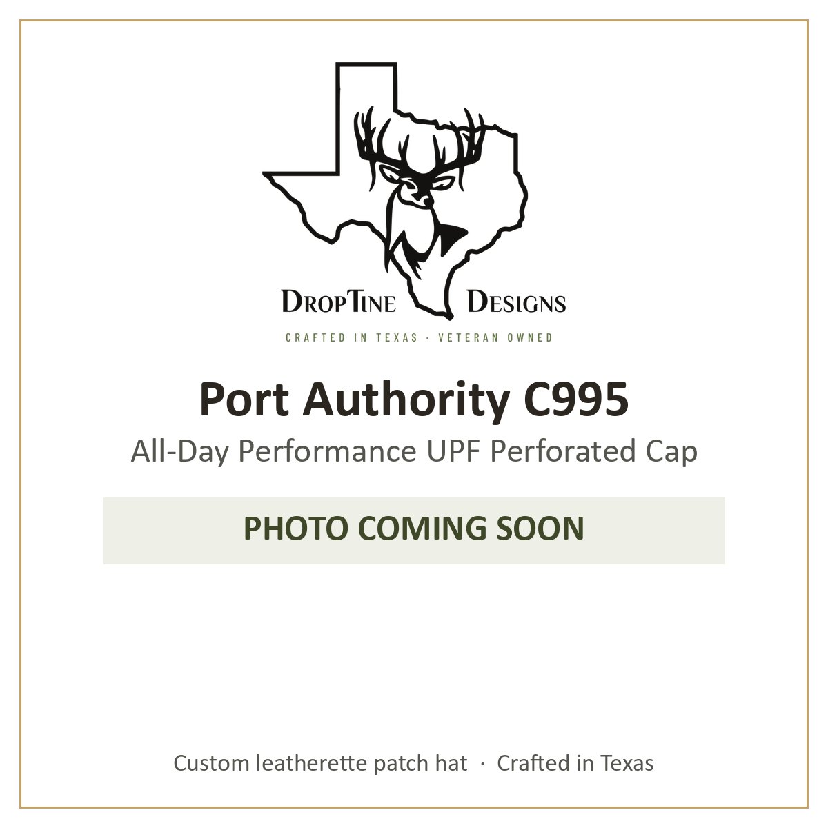 Photo coming soon: Port Authority C995 All-Day Performance UPF Perforated Cap