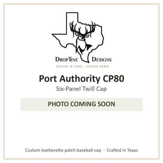 Photo coming soon: Port Authority CP80 Six-Panel Twill Cap