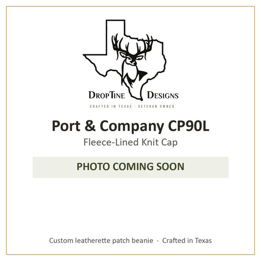 Photo coming soon: Port & Company CP90L Fleece-Lined Knit Cap