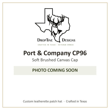 Photo coming soon: Port & Company CP96 Soft Brushed Canvas Cap