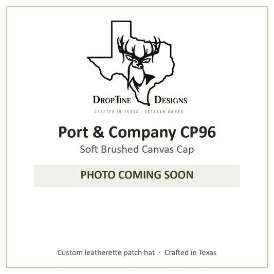 Photo coming soon: Port & Company CP96 Soft Brushed Canvas Cap