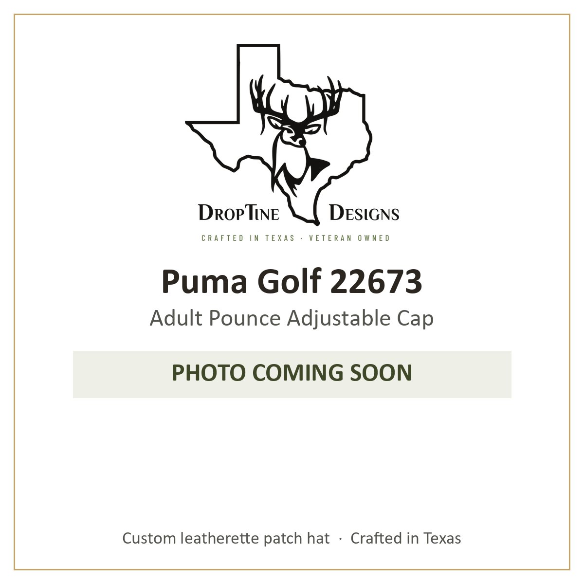Photo coming soon: Puma Golf 22673 Adult Pounce Adjustable Cap