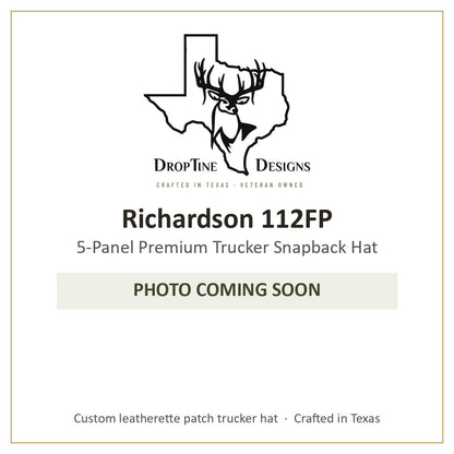 Photo coming soon: Richardson 112FP 5-Panel Premium Trucker Snapback Hat