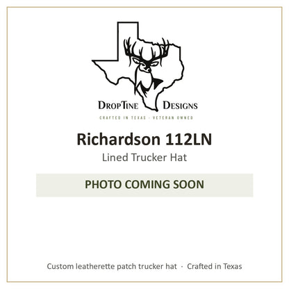 Photo coming soon: Richardson 112LN Lined Trucker Hat