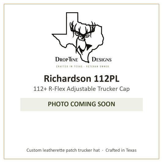 Photo coming soon: Richardson 112PL 112+ R-Flex Adjustable Trucker Cap